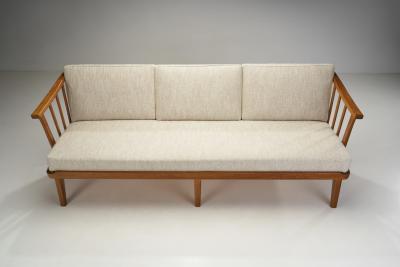 Carl Malmsten Carl Malmsten Oak Visings Sofa for O H Sj gren Sweden 1960s