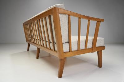 Carl Malmsten Carl Malmsten Oak Visings Sofa for O H Sj gren Sweden 1960s