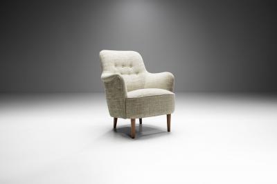 Carl Malmsten Carl Malmsten Samsas Armchair for O H Sj gren Sweden 1960