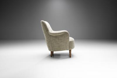 Carl Malmsten Carl Malmsten Samsas Armchair for O H Sj gren Sweden 1960
