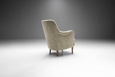 Carl Malmsten Carl Malmsten Samsas Armchair for O H Sj gren Sweden 1960