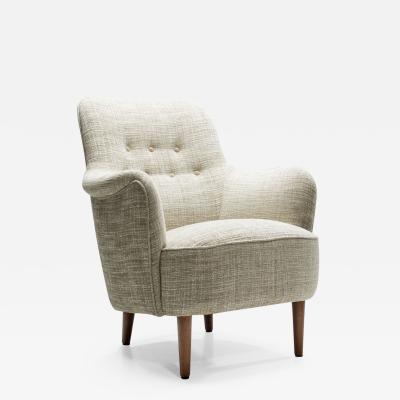 Carl Malmsten Carl Malmsten Samsas Armchair for O H Sj gren Sweden 1960