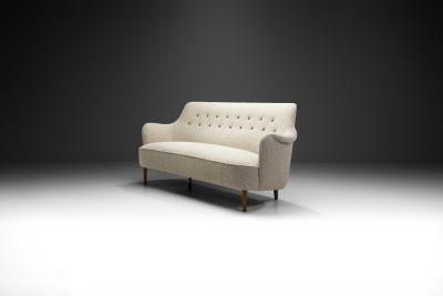 Carl Malmsten Carl Malmsten Samsas Sofa for O H Sj gren Sweden 1960s
