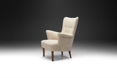 Carl Malmsten Carl Malmsten Stora Furulid Armchair for OPE M bler J nk ping Sweden 1950s