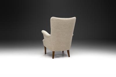 Carl Malmsten Carl Malmsten Stora Furulid Armchair for OPE M bler J nk ping Sweden 1950s