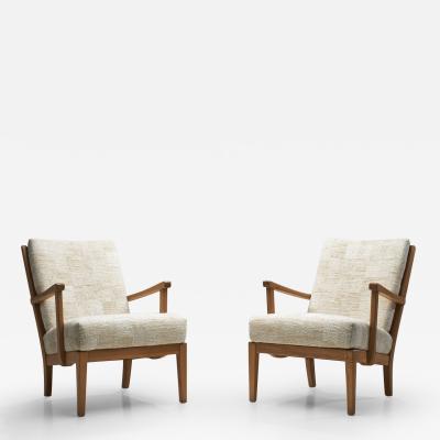 Carl Malmsten Carl Malmsten Visings Armchairs for O H Sj gren Sweden 1940s