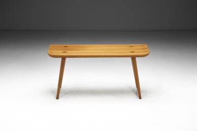 Carl Malmsten Carl Malmsten Visings Bench in Solid Pine Sweden 1950s
