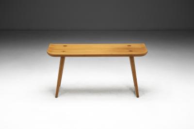 Carl Malmsten Carl Malmsten Visings Bench in Solid Pine Sweden 1950s