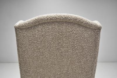 Carl Malmsten Carl Malmsten ldermannen Winged Armchair for O H Sj gren Sweden 1950s