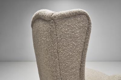 Carl Malmsten Carl Malmsten ldermannen Winged Armchair for O H Sj gren Sweden 1950s