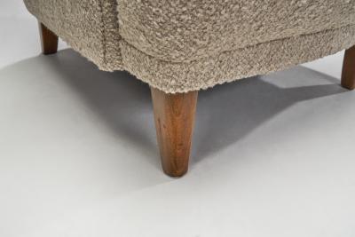 Carl Malmsten Carl Malmsten ldermannen Winged Armchairs for O H Sj gren Sweden 1950s