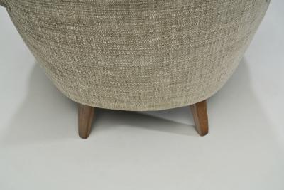 Carl Malmsten Farmor Armchair by Carl Malmsten for O H Sj gren Sweden 1956
