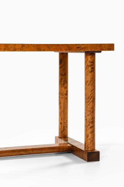 Carl Malmsten Library Table in Birch by Carl Malmsten 1920s