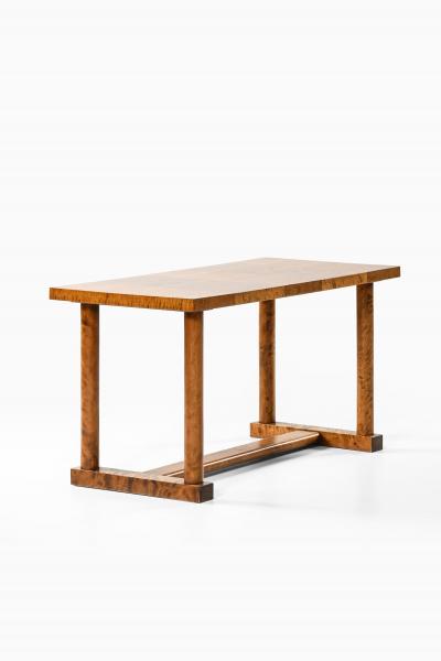 Carl Malmsten Library Table in Birch by Carl Malmsten 1920s
