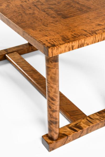 Carl Malmsten Library Table in Birch by Carl Malmsten 1920s