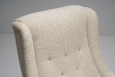 Carl Malmsten Oskar Armchair by Carl Malmsten for O H Sj gren Sweden 1930s