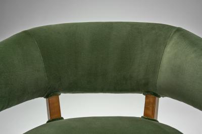 Carl Malmsten Pair of Lata Greven Armchairs by Carl Malmsten for O H Sj gren Sweden 1950s
