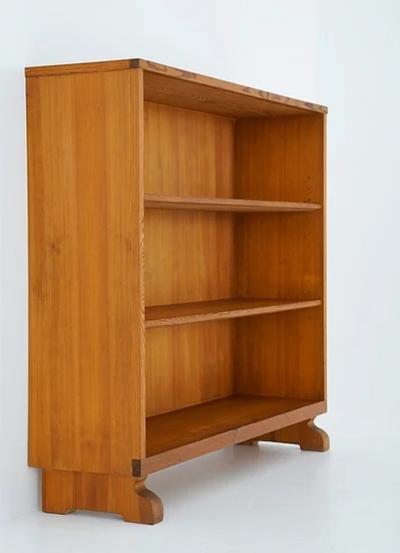 Carl Malmsten Scandinavian Bookcase in Pine by Carl Malmsten