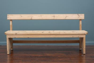 Carl Malmsten Swedish Designer Pine Bench 1970s