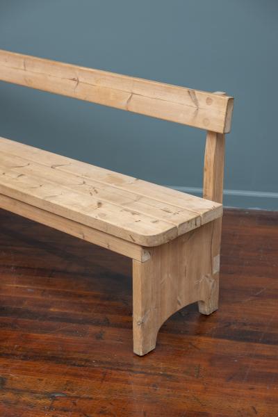 Carl Malmsten Swedish Designer Pine Bench 1970s