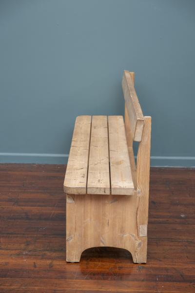 Carl Malmsten Swedish Designer Pine Bench 1970s