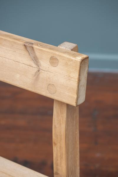 Carl Malmsten Swedish Designer Pine Bench 1970s