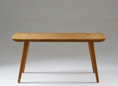 Carl Malmsten Swedish Visings Bench in Pine by Carl Malmsten