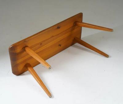 Carl Malmsten Swedish Visings Bench in Pine by Carl Malmsten