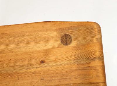 Carl Malmsten Swedish pine stool Circa 1960s