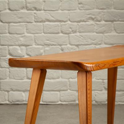 Carl Malmsten Visings Pine Bench by Carl Malmsten Sweden 1950s