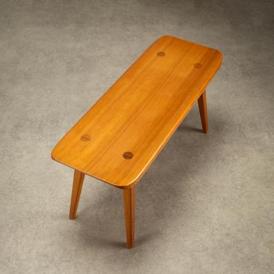 Carl Malmsten Visings Pine Bench by Carl Malmsten Sweden 1950s