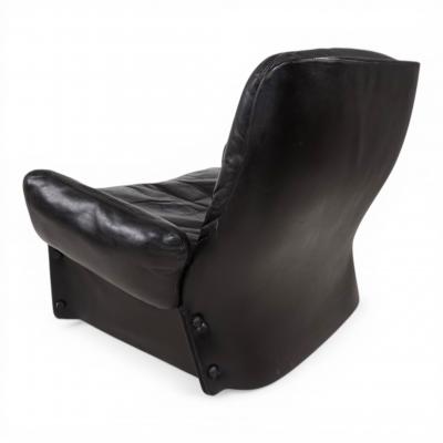 Carl Straub Carl Straub Leather Lounge Chair 1970
