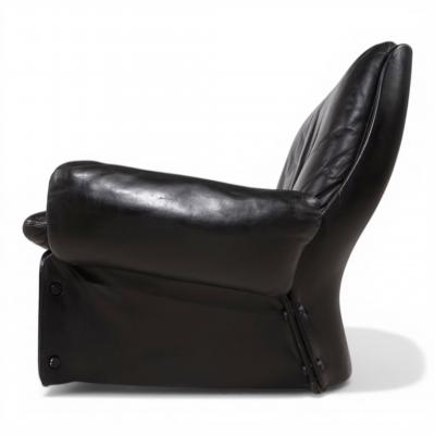 Carl Straub Carl Straub Leather Lounge Chair 1970