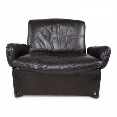 Carl Straub Carl Straub Leather Lounge Chair 1970