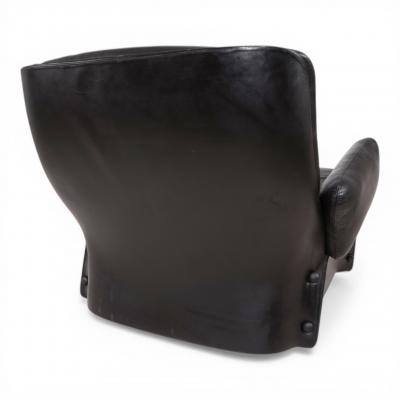 Carl Straub Carl Straub Leather Lounge Chair 1970