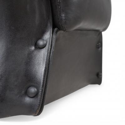 Carl Straub Carl Straub Leather Lounge Chair 1970