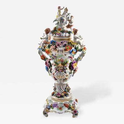 Carl Thieme 1901 Dresden Carl Thieme Monumental 27 Vase