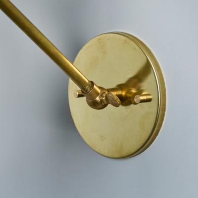 Carl Thore 1960s Carl Thore Perforated Black and Brass Wall Lamp