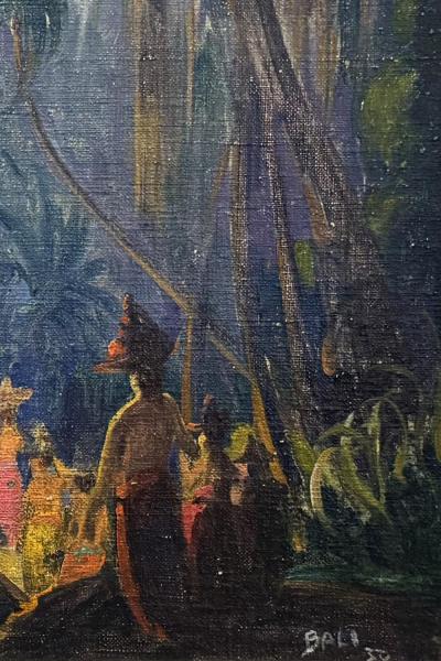 Carl W Brandien Procession in Bali by Carl Brandien American 1886 1965 