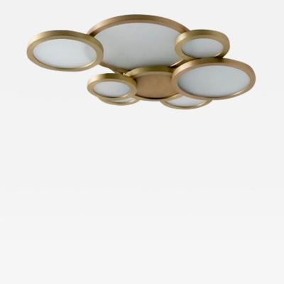 Carla Baz Cloud Ceiling Mounted Brass Carla Baz