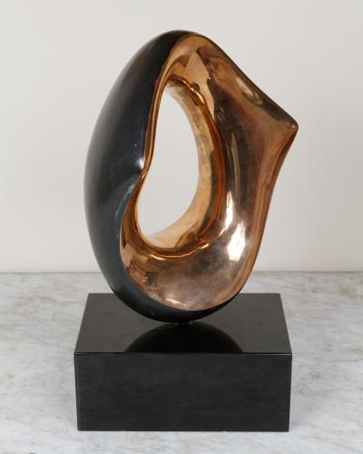 Carla Lavatelli Stunning Abstract Bronze Sculpture by Carla Lavatelli