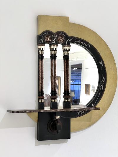 Carlo Bugatti Carlo Bugatti Parchment Mirror