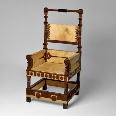 Carlo Bugatti Carlo Bugatti large armchair
