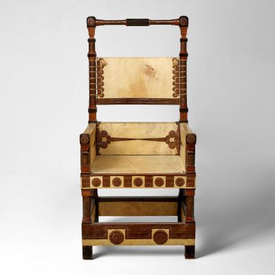 Carlo Bugatti Carlo Bugatti large armchair