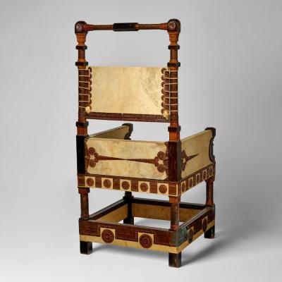 Carlo Bugatti Carlo Bugatti large armchair