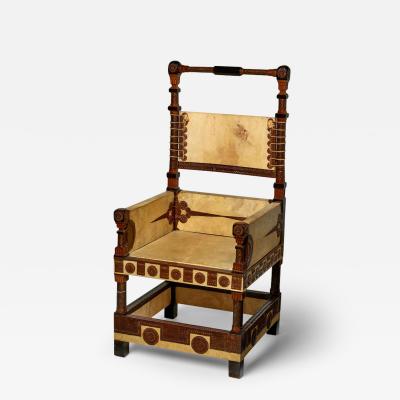 Carlo Bugatti Carlo Bugatti large armchair