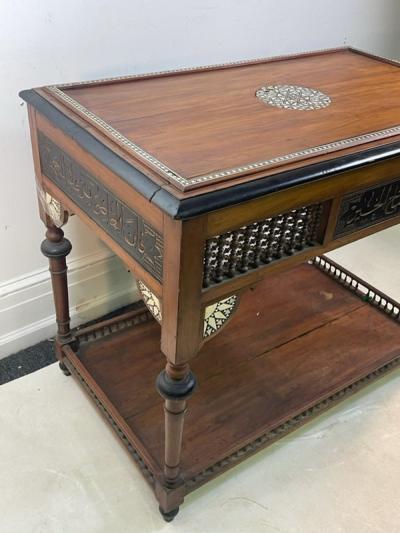 Carlo Bugatti EXCEPTIONAL MOORISH CENTER TABLE