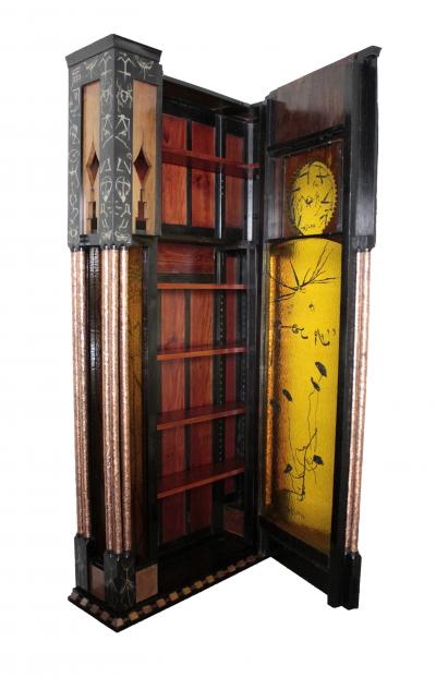 Carlo Bugatti Monumental Display Case