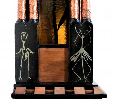 Carlo Bugatti Monumental Display Case