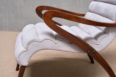 Carlo Enrico Rava Exceptional Pair of Carlo Enrico Rava Attributed Armchairs Italy 1940s